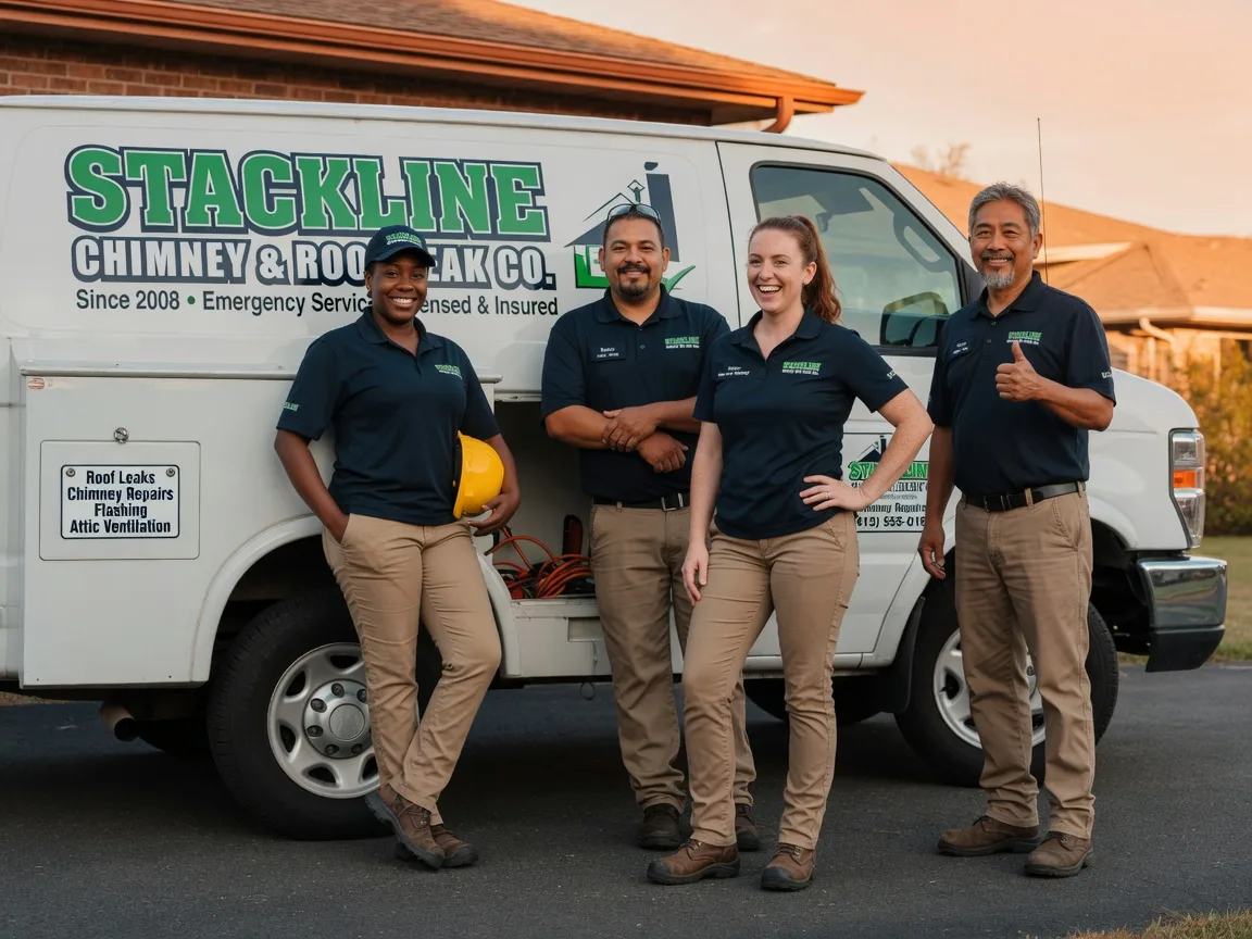 Chimney flashing repair company in Streetman, TX